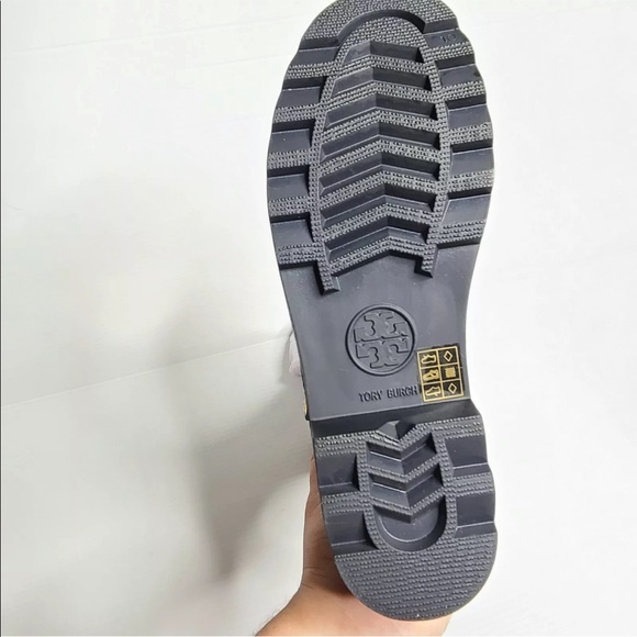 NWT Tory Burch Logo Rubber Rain Boots - Picture 9 of 14